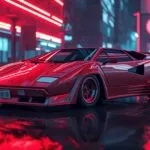 Lamborghini Countach LP400 Retro Wedge