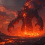Lava Golem Magma Core Eruption