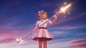 Magical Girl Transformation Anime Staff Aura