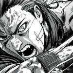 Manga Panel Close-up Graphic