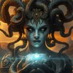 Medusa Stone Gaze Victim