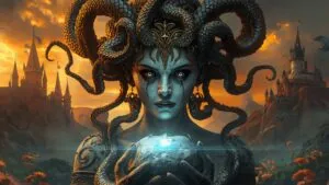 Medusa Stone Gaze Victim