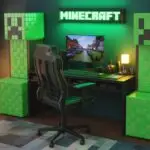 Minecraft-Themed Gaming Desk