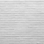 Minimalist White Brick Wall Texture Art