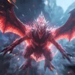 Monster Hunter Rathalos Wyvern Attack