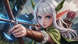 Moonlit Silver-Lock Archer
