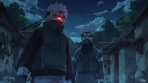 Naruto Kakashi Hatake Sharingan Reveal