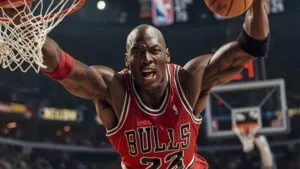 NBA  Michael Jordan Dunk Legend