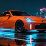 Nissan 350Z Sunset Orange Tsuchiya