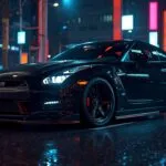 Nissan GTR R35 Black Midnight Scene