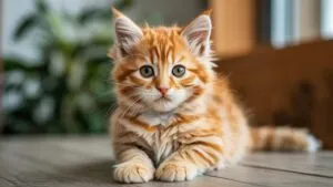 Orange Tabby Kitten Cute
