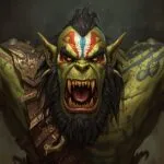 Orc Chieftain War Paint Roar