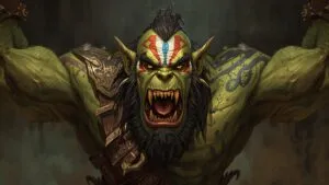 Orc Chieftain War Paint Roar