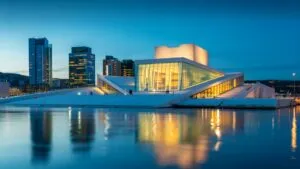 Oslo Opera House White Marble