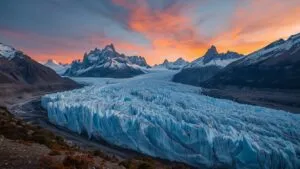 Patagonia Torres Del Paine Glaciers View