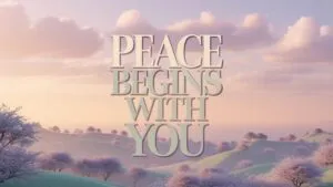 Peace Begins With You