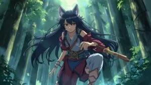 Princess Mononoke San Wolf Girl