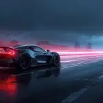 Rimac Nevera Midnight Hypercar Run
