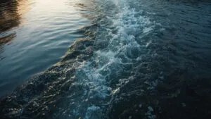 River Bend Flowing Water Reflection Clear