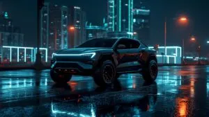 Rivian R1T Quad Motor Off-Road