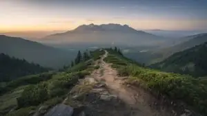 Rugged Ascent to Alpine Zenith
