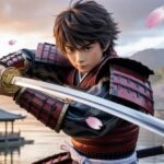 Samurai Anime Boy With Sword