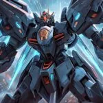 Sci-Fi Mecha Warrior Illustration