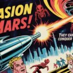 Sci-Fi Movie Poster 50s Ray Gun Alien Invasion