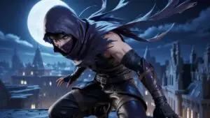 Shadow Assassin Anime Boy
