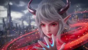 Shadowborn Mystical Oni Girl