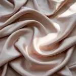 Silky Fabric Folds in Soft Blush Tones