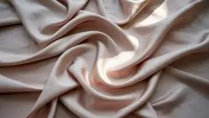 Silky Fabric Folds in Soft Blush Tones