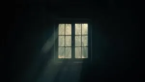 Soft Light Through Old Window