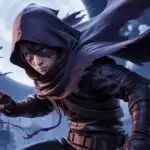 Stealth Shadow Magic Anime Assassin Boy