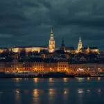 Stockholm Gamla Stan Old Town View