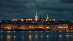 Stockholm Gamla Stan Old Town View