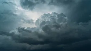 Storm Clouds Gathering Scene