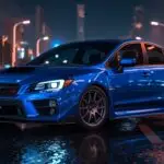 Subaru WRX STI Blue Rally Spirit