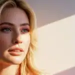 Sydney Sweeney Pastel Warm Look
