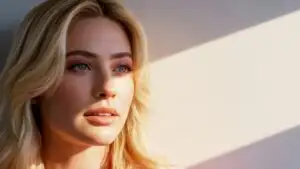 Sydney Sweeney Pastel Warm Look