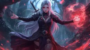 The Witcher Yennefer of Vengerberg Chaos Magic