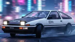 Toyota AE86 Trueno Classic Drift Icon
