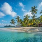 Tropical Beach With Turquoise Water