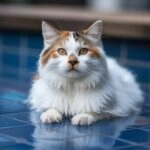 Turkish Van Cat Swimmer Fun Pet
