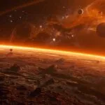 Venus Planet Surface Orange Atmosphere