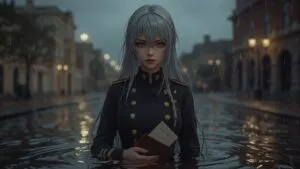 Violet Evergarden Rainy Day Reflection
