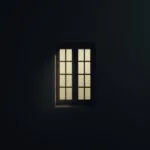 Window Light on Dark Wall