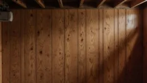 Wood Paneling Wall Texture Retro Basement Aesthetic
