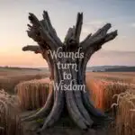Wounds Turn to Wisdom
