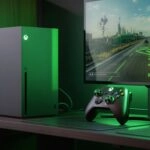 Xbox Series X Setup With Green Lights